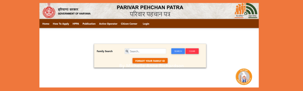 How can I download my family ID in Haryana?