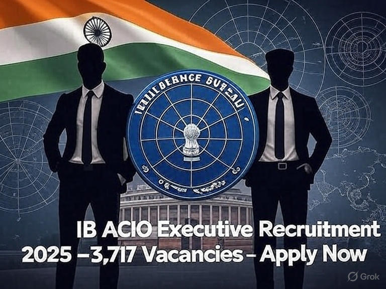 Assistant Central Intelligence Officer Grade-II/Executive (ACIO-II/Exe) in the Intelligence Bureau (IB)